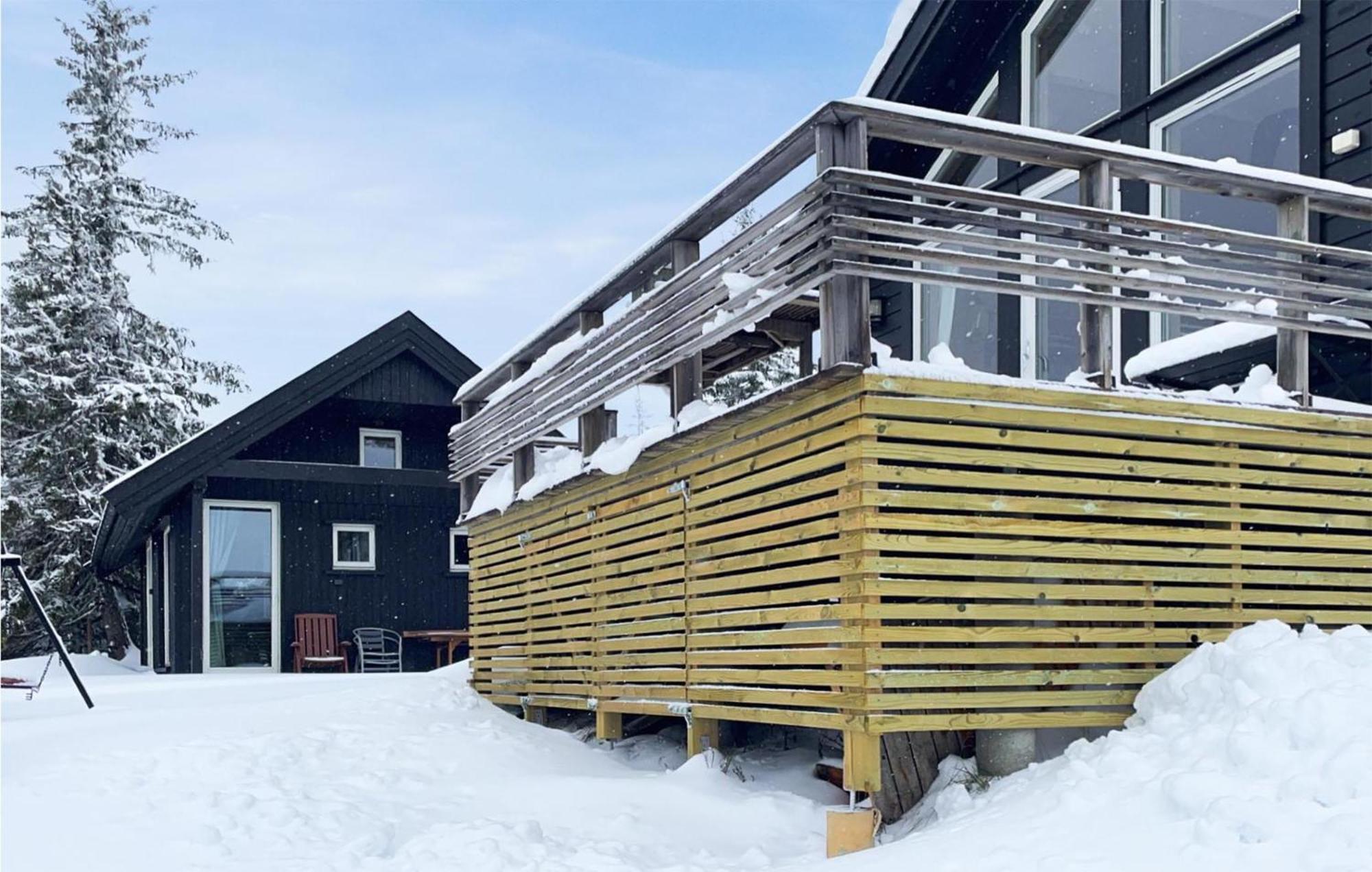 Amazing Home In Sjusjoen With Kitchen מראה חיצוני תמונה