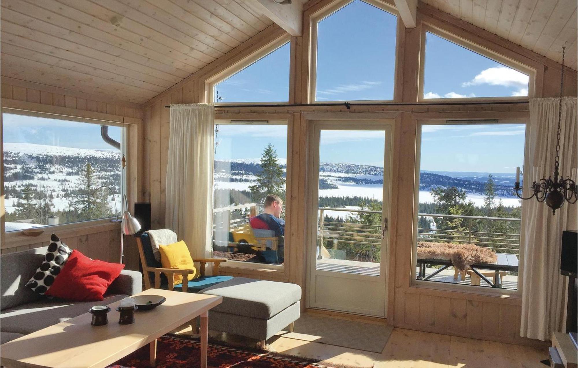 Amazing Home In Sjusjoen With Kitchen מראה חיצוני תמונה